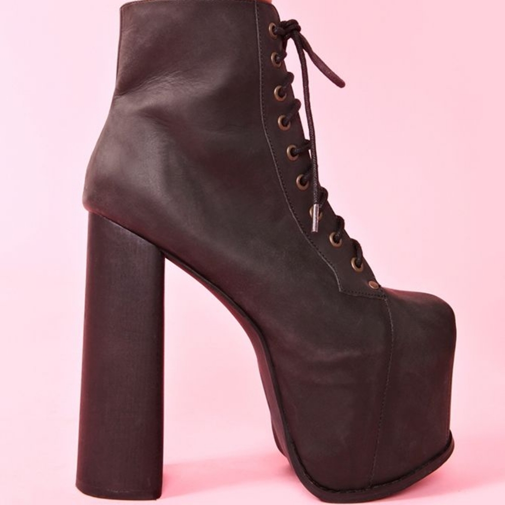 Jeffrey Campbell Big Lita platform ankle boot